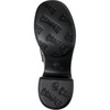 Black Leather Moccasin/Ballerina for Women.