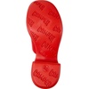 Red Leather Sandals for Women.