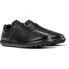 Black Leather Men's Sneakers.