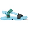 Multicolor Recycled PET Sandals for Men.