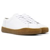 White leather shoes for women