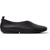 Black Leather Moccasin for Women.