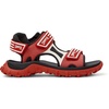 Multicolor Recycled PET and Leather Sandals for Men.