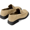 Beige Nubuck Moccasin/Ballerina for Women.