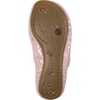 Multicolor Nubuck and Leather Ballerina for Kids.