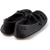 Black Leather Ballerinas for Kids.