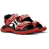 Multicolor Recycled PET and Leather Sandals for Men.