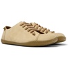 Beige Nubuck Shoes for Women.