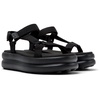 Black Recycled PET Sandals for Women.