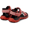 Multicolor Recycled PET and Leather Sandals for Men.