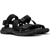 Black Recycled PET Sandals for Men.