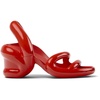 Red sandals