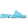 Blue Leather Sandals for Women.