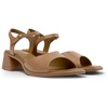 Nude Leather Sandals for Women.