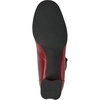 Red leather Mary Jane heels