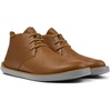 Brown Leather Ankle Boots for Men.