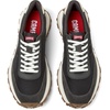 Multicolor Recycled PET and Nubuck Sneakers for Men.