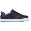 Blue Leather Men's Sneakers.