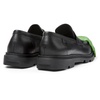 Black Leather Moccasin for Men