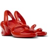 Red sandals