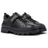 Black leather shoes for kids