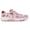 Multicolor Recycled PET and Nubuck Women's Sneakers.