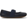 Blue Leather Ballerinas for Kids.
