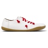 White Leather Women's Shoe.