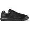 Black Leather Men's Sneakers.