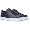 Blue Leather Men's Sneakers.