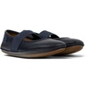 Blue Leather Ballerinas for Kids.
