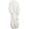 White non-dyed leather sneakers for men