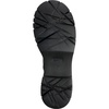 Black leather boots for women