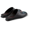 Black Leather Women's Sandal.