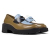 Multicolored Leather Loafer for Women