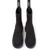 Black Textile Bootie for Women