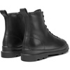 Black Leather Men's Mid Boots.