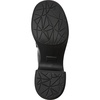 Black leather shoes