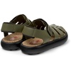Green Leather Men's Sandals.
