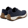 Blue Nubuck and Textile Sneakers for Men.