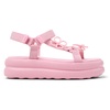 Pink Recycled PET Sandals for Women.