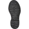 Black Leather Moccasin Ballerinas for Women.