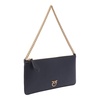 Elegant Black Silk Shoulder Bag