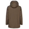 Army Green Cotton Blend Down Jacket