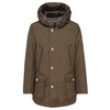 Army Green Cotton Blend Down Jacket