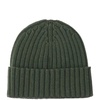 Wool Blend Beanie With Logo