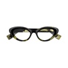 Cat Eye Logo Lens Frame