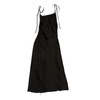 Sleeveless Satin Maxi Dress
