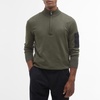 Barbour International Blades Cotton Half Zip Knit Jumper - XL