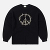 ARIES Peace Press Gothic Waffle Cotton-Knit T-Shirt - S